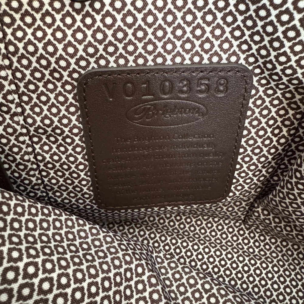 Brighton Wesley Leather tote in Cocoa Tobacco - Picture 14 of 16